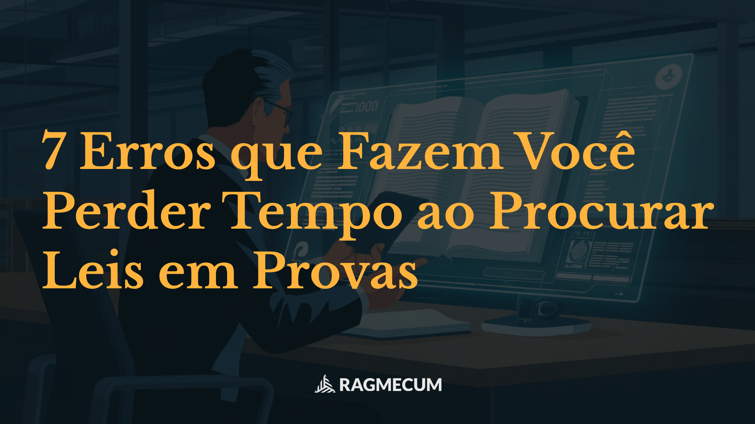 7 Erros que Fazem Você Perder Tempo ao Procurar Leis em Provas