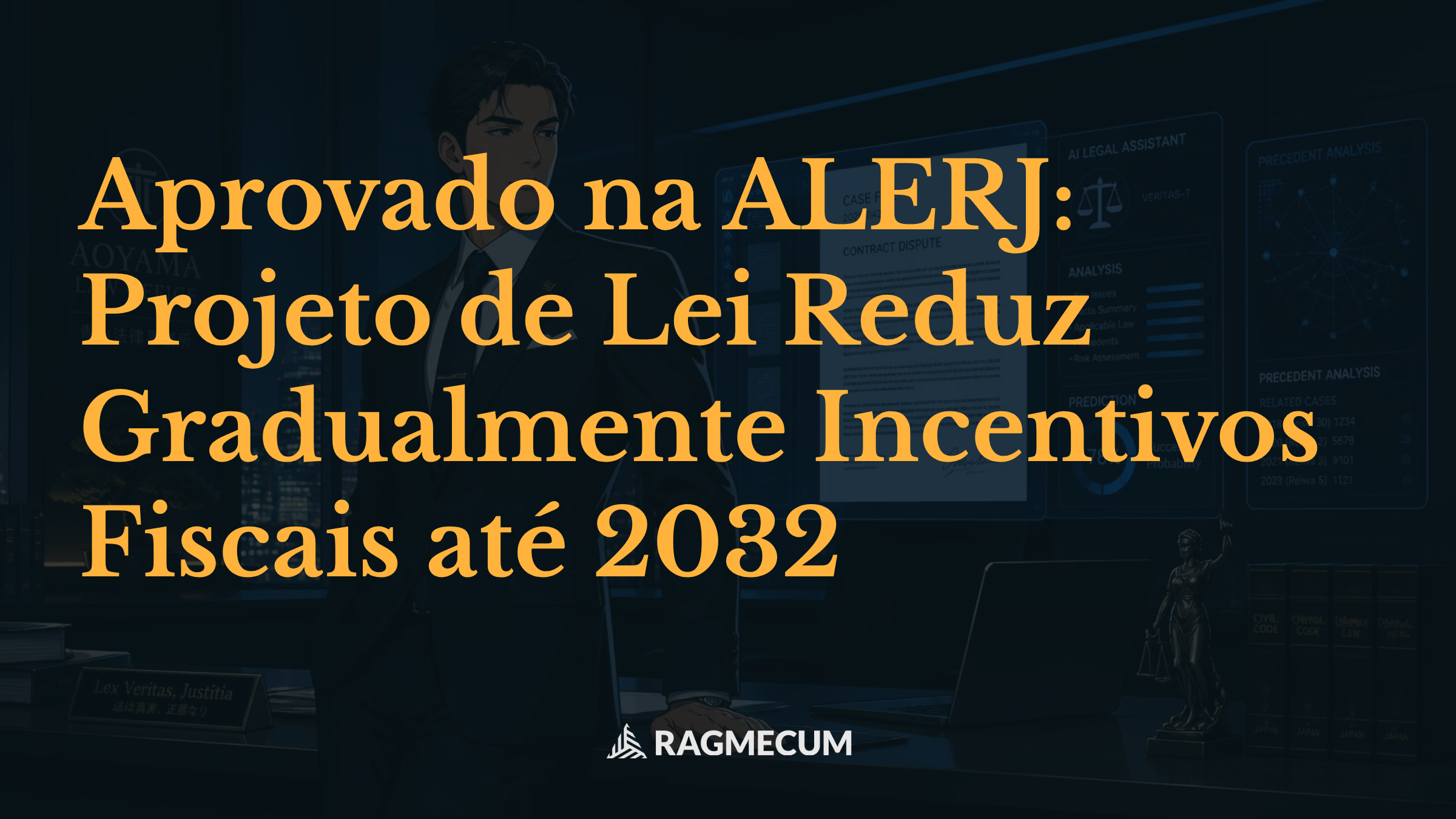 Aprovado na ALERJ: Projeto de Lei Reduz Gradualmente Incentivos Fiscais até 2032