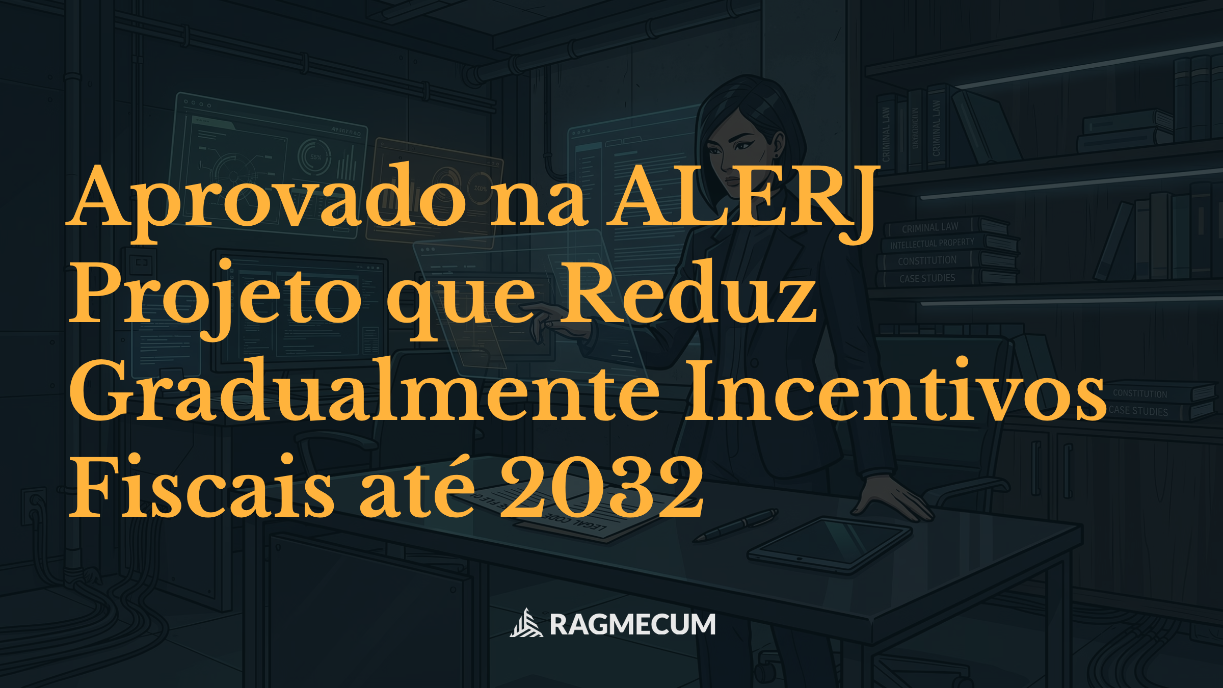 Aprovado na ALERJ Projeto que Reduz Gradualmente Incentivos Fiscais até 2032