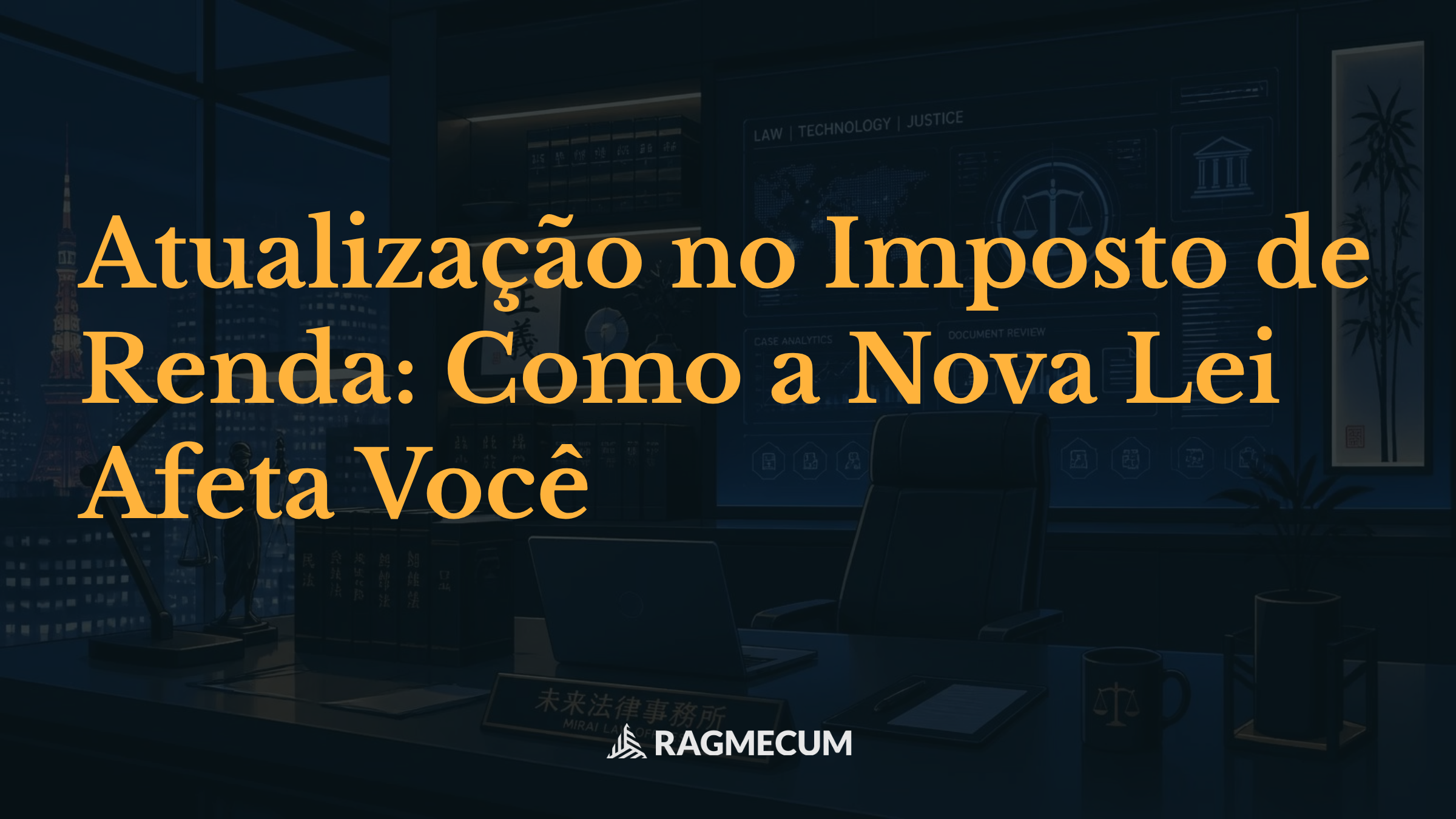 Atualização no Imposto de Renda: Como a Nova Lei Afeta Você