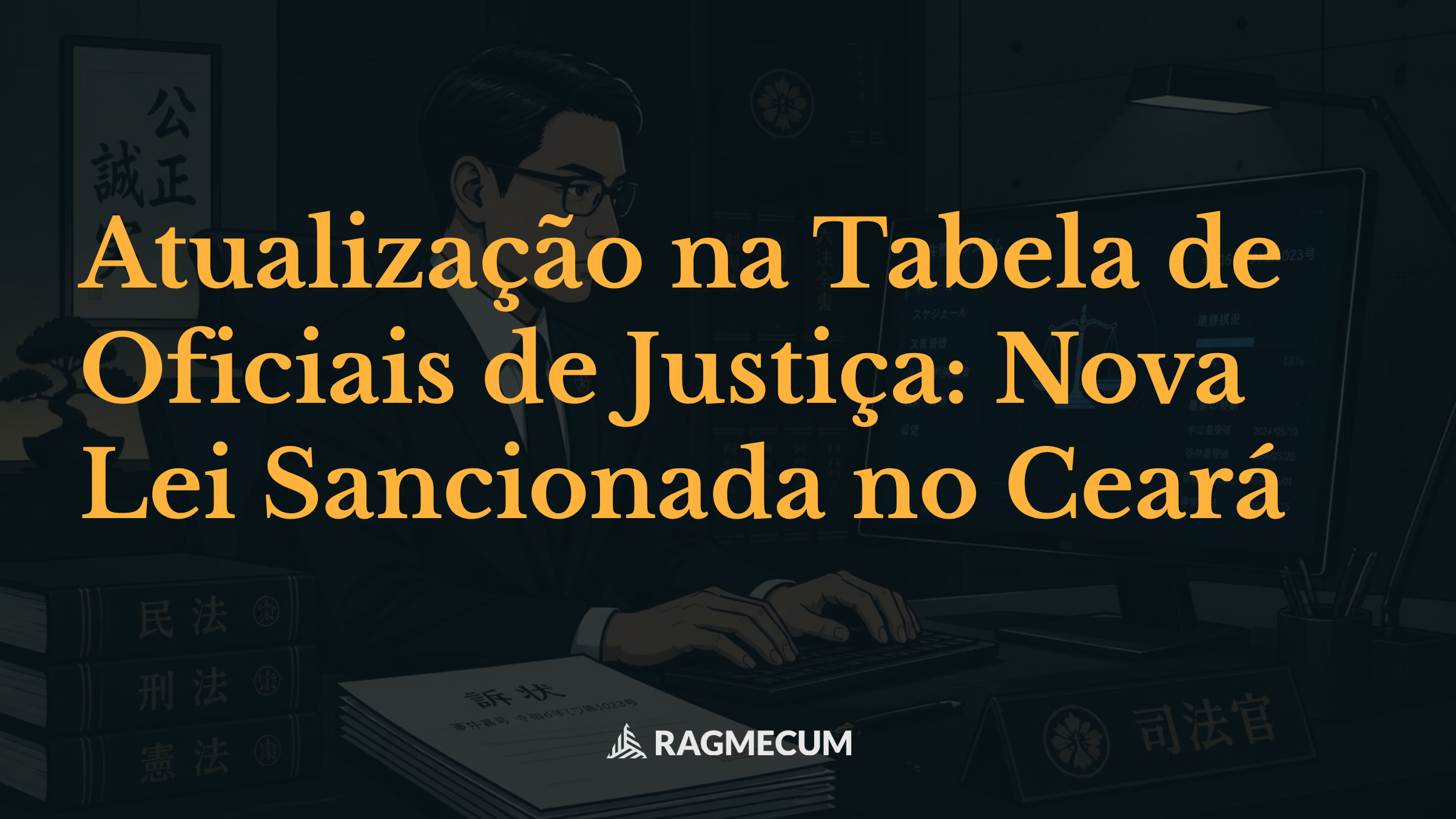 Atualização na Tabela de Oficiais de Justiça: Nova Lei Sancionada no Ceará