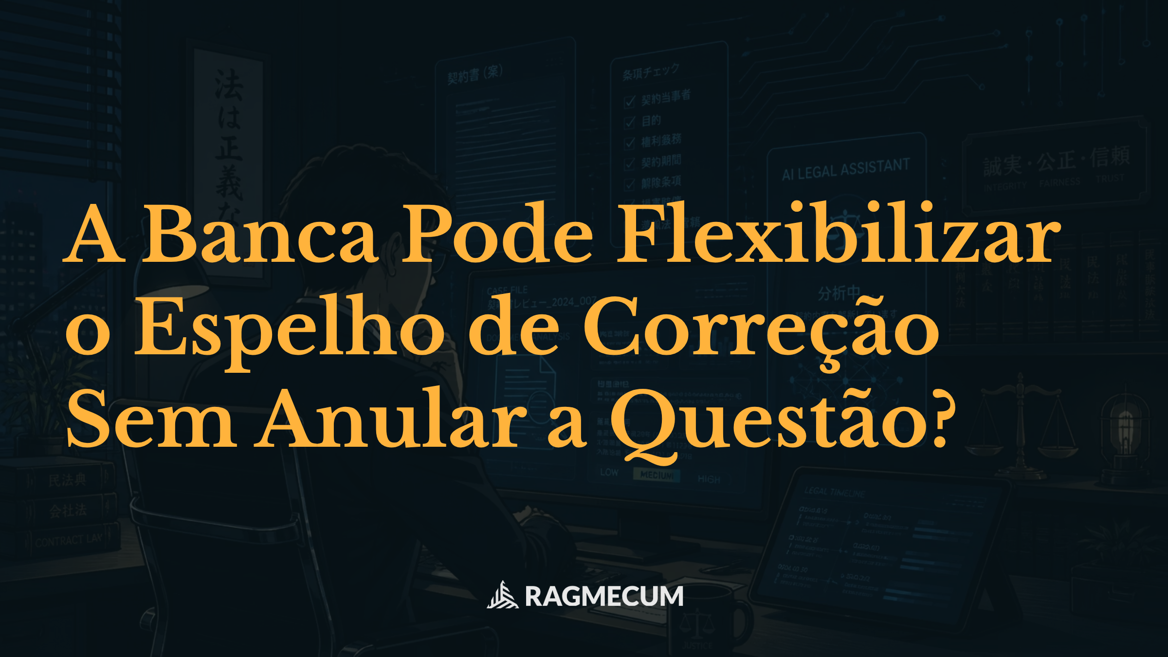 A Banca Pode Flexibilizar o Espelho de Correção Sem Anular a Questão?
