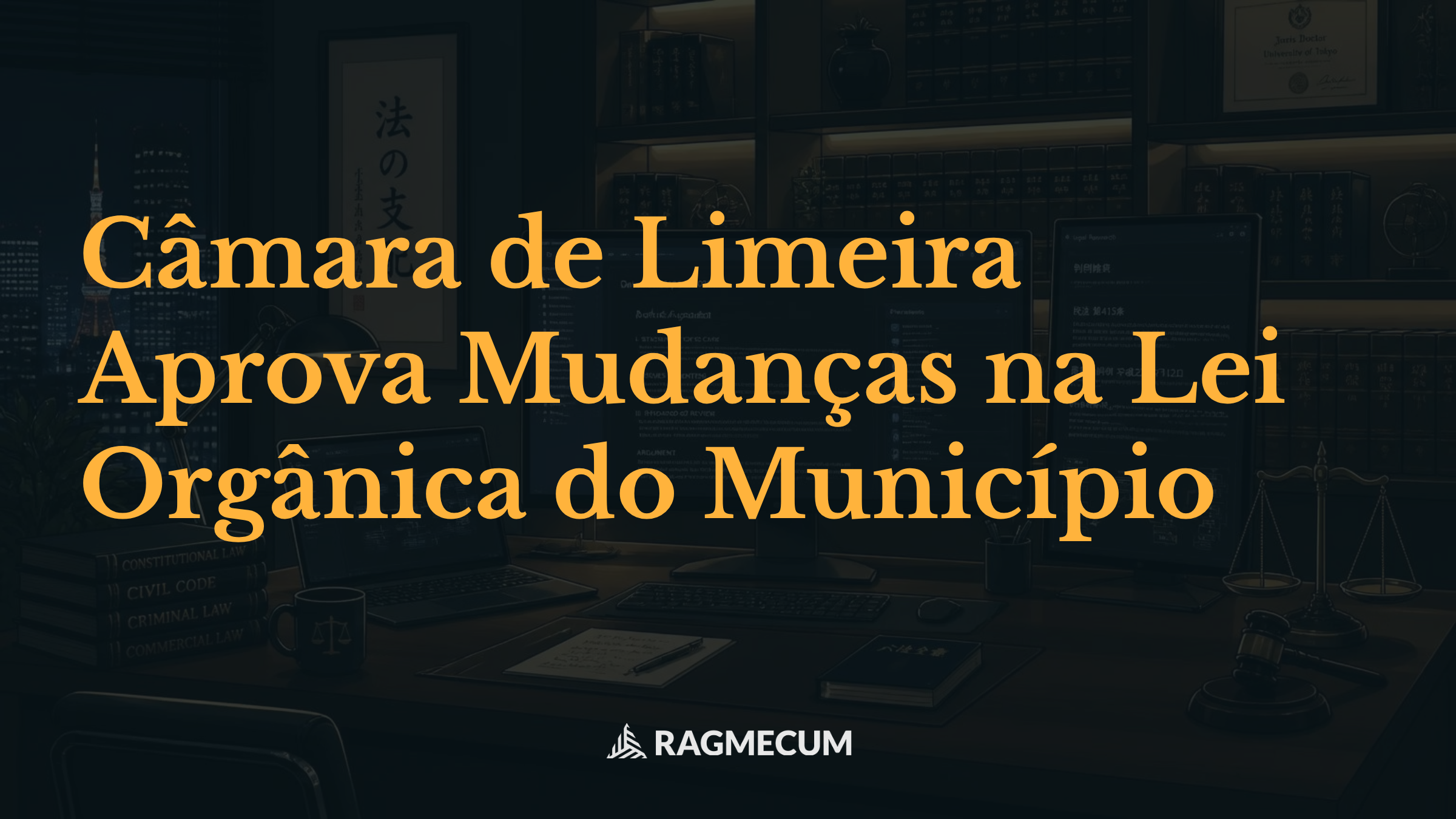 Câmara de Limeira Aprova Mudanças na Lei Orgânica do Município