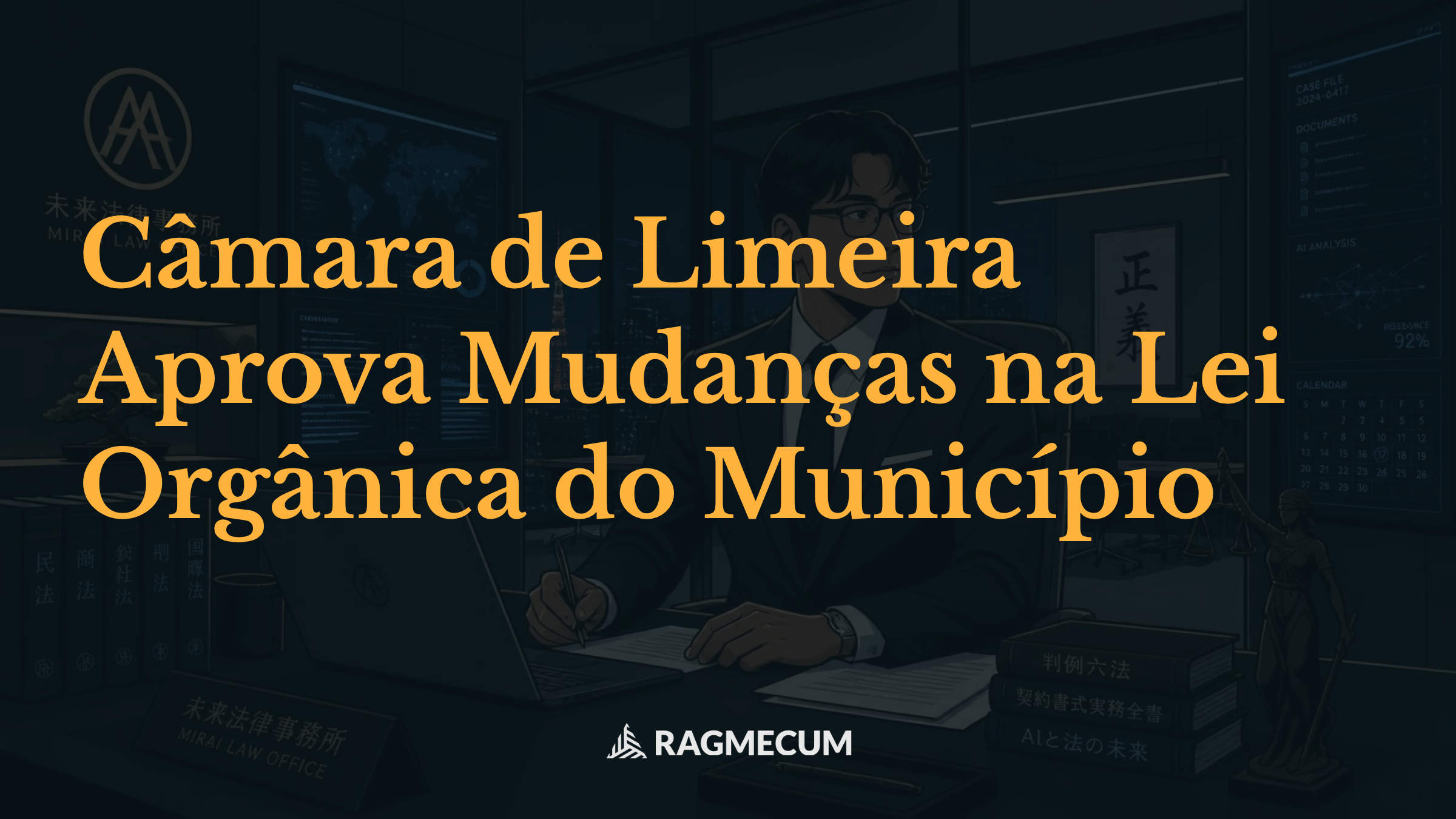 Câmara de Limeira Aprova Mudanças na Lei Orgânica do Município