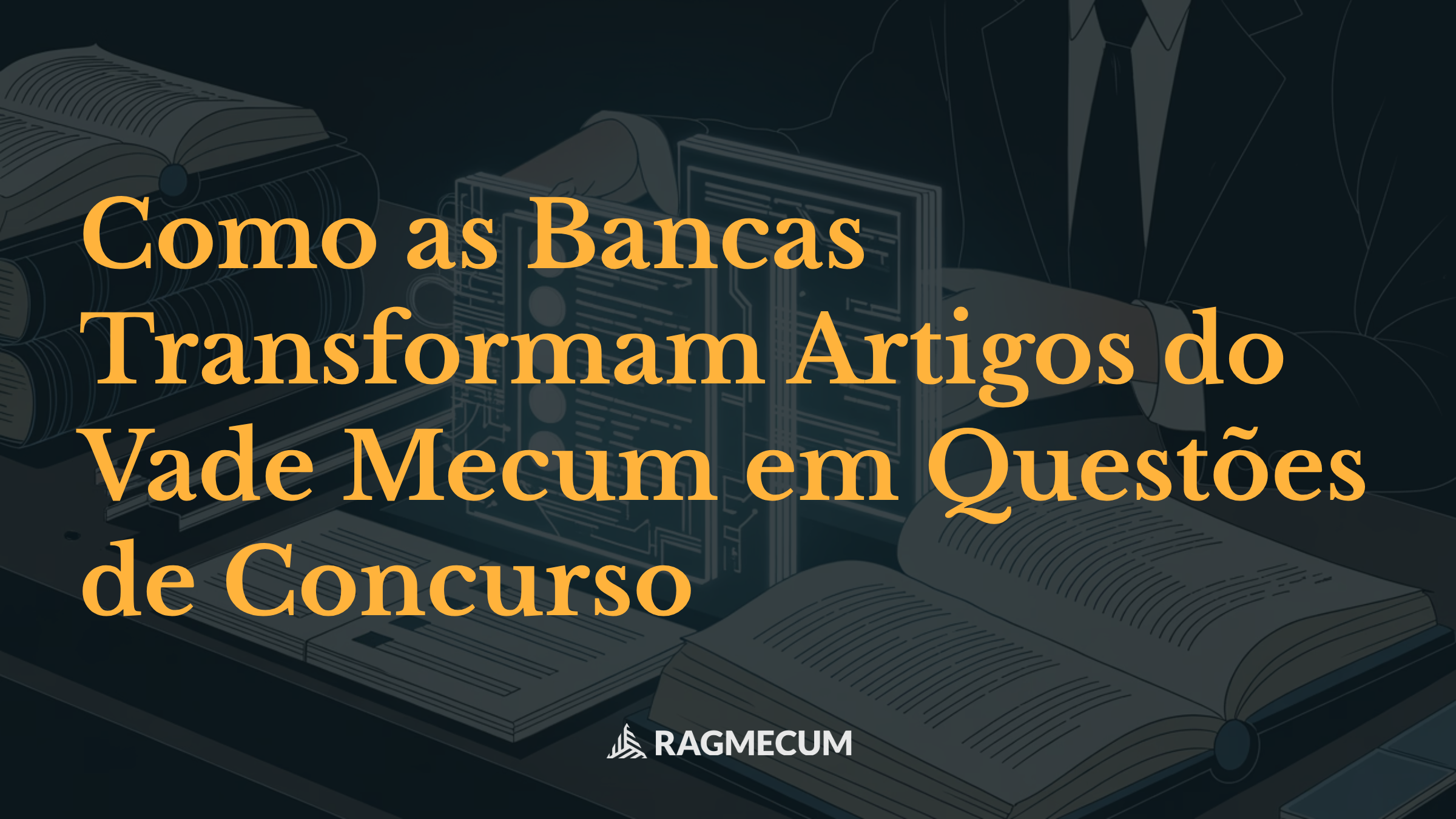Como as Bancas Transformam Artigos do Vade Mecum em Questões de Concurso