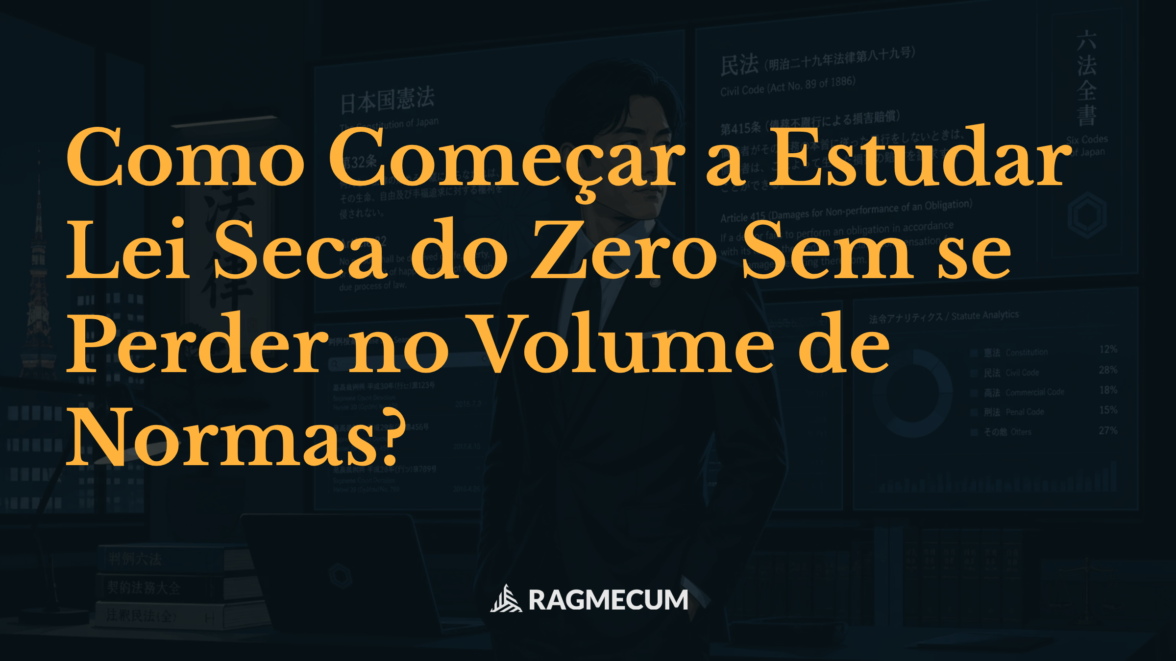 Como Começar a Estudar Lei Seca do Zero Sem se Perder no Volume de Normas?