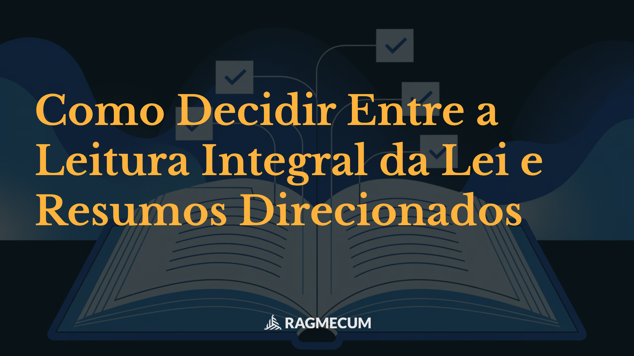 Como Decidir Entre a Leitura Integral da Lei e Resumos Direcionados