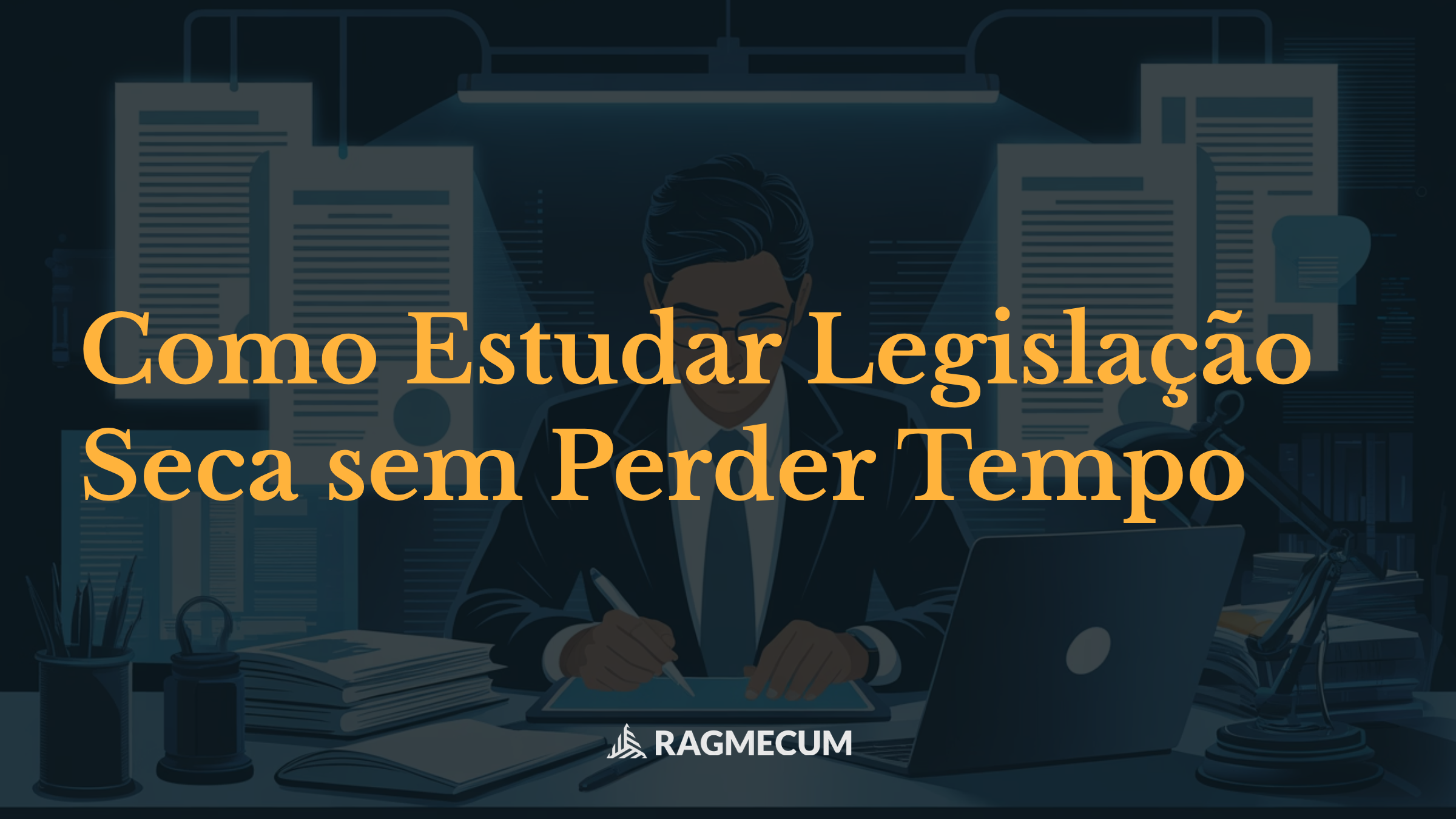 Como Estudar Legislação Seca sem Perder Tempo