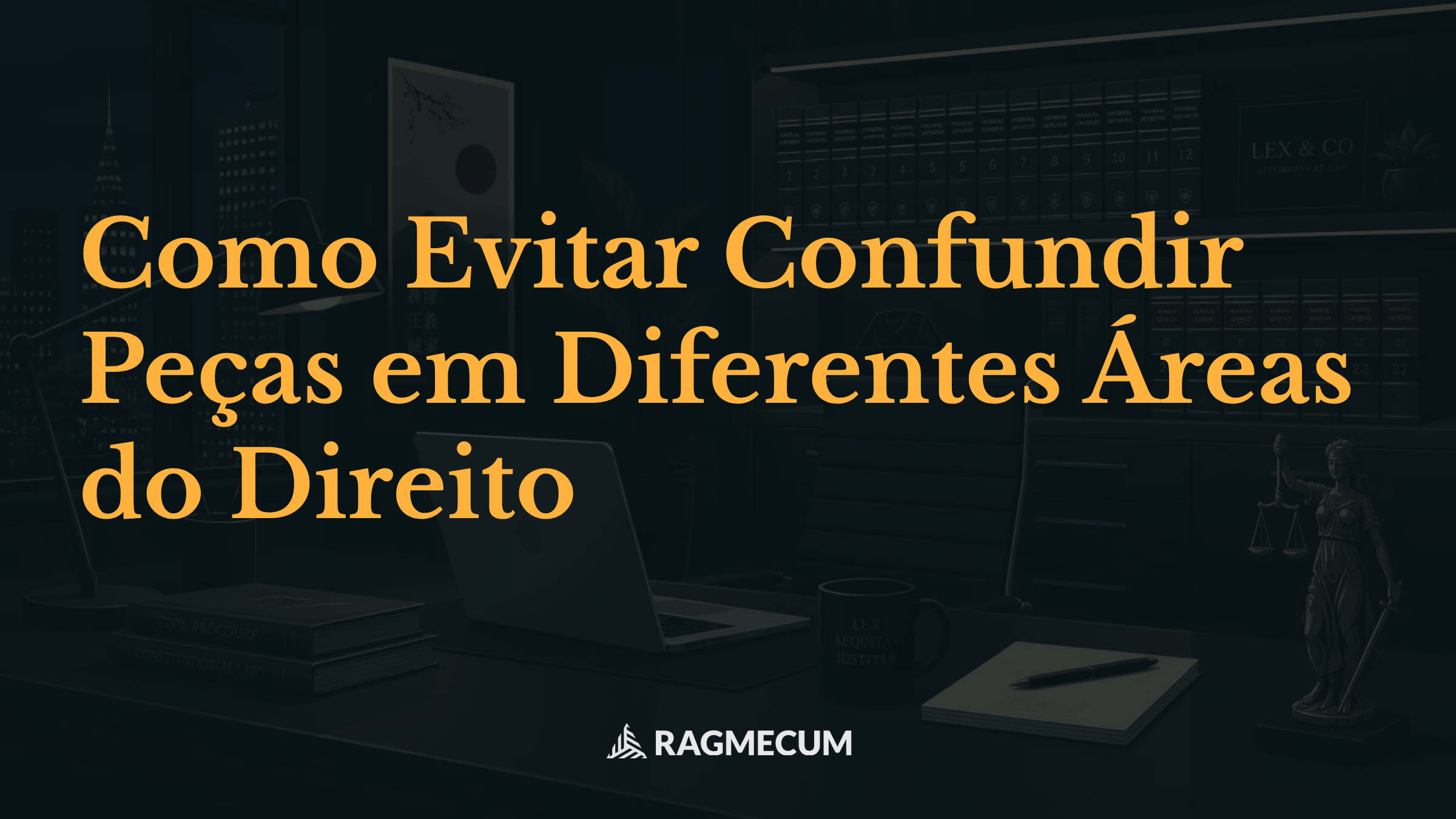 Como Evitar Confundir Peças em Diferentes Áreas do Direito