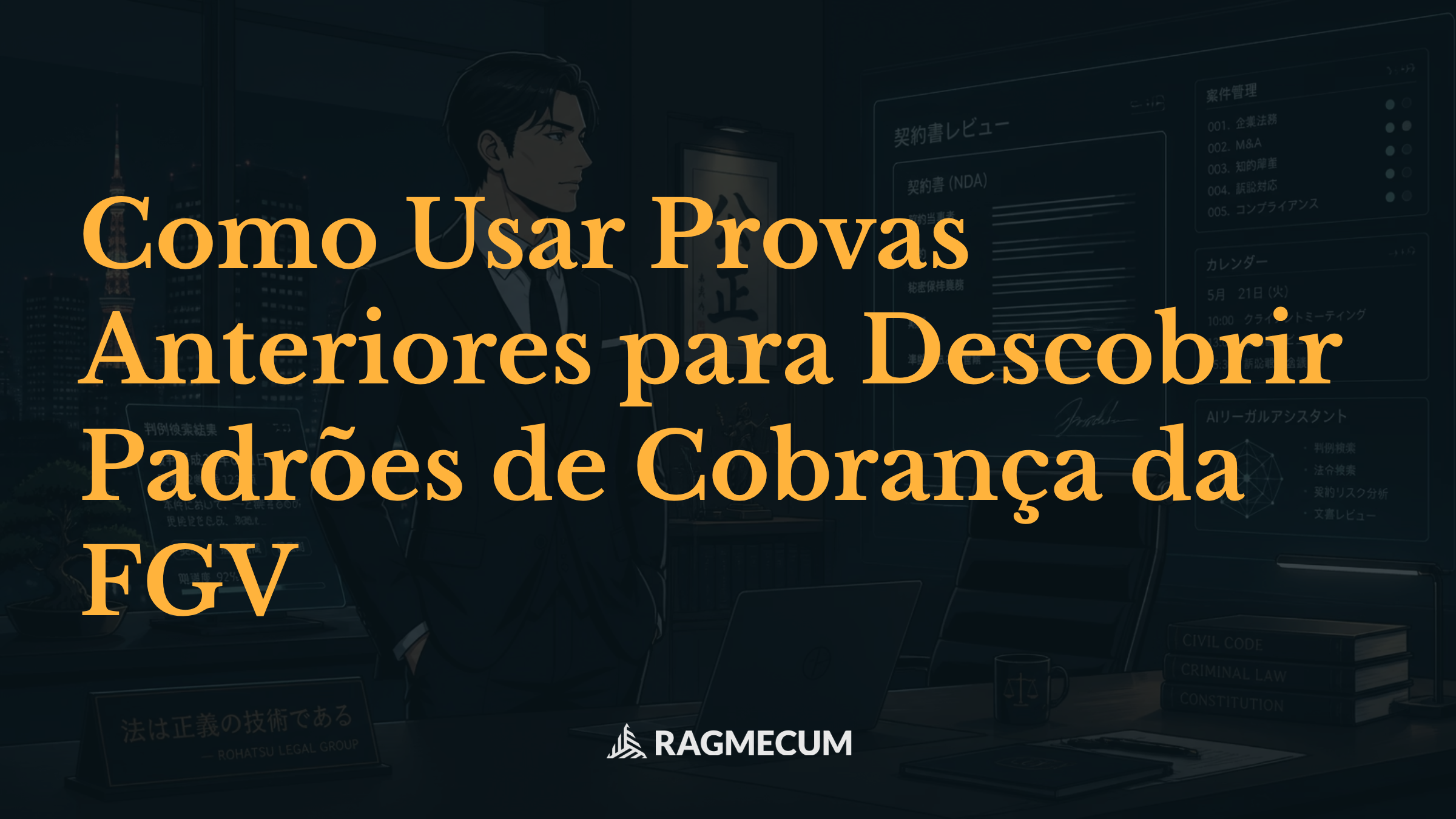 Como Usar Provas Anteriores para Descobrir Padrões de Cobrança da FGV