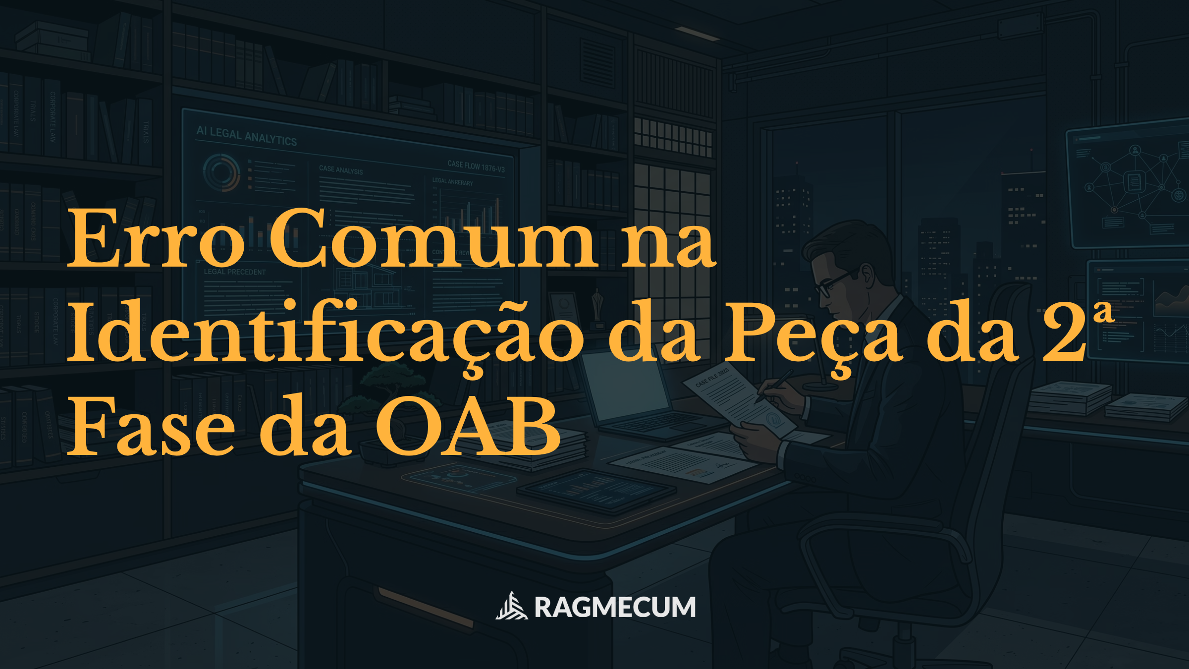 Erro Comum na Identificação da Peça da 2ª Fase da OAB