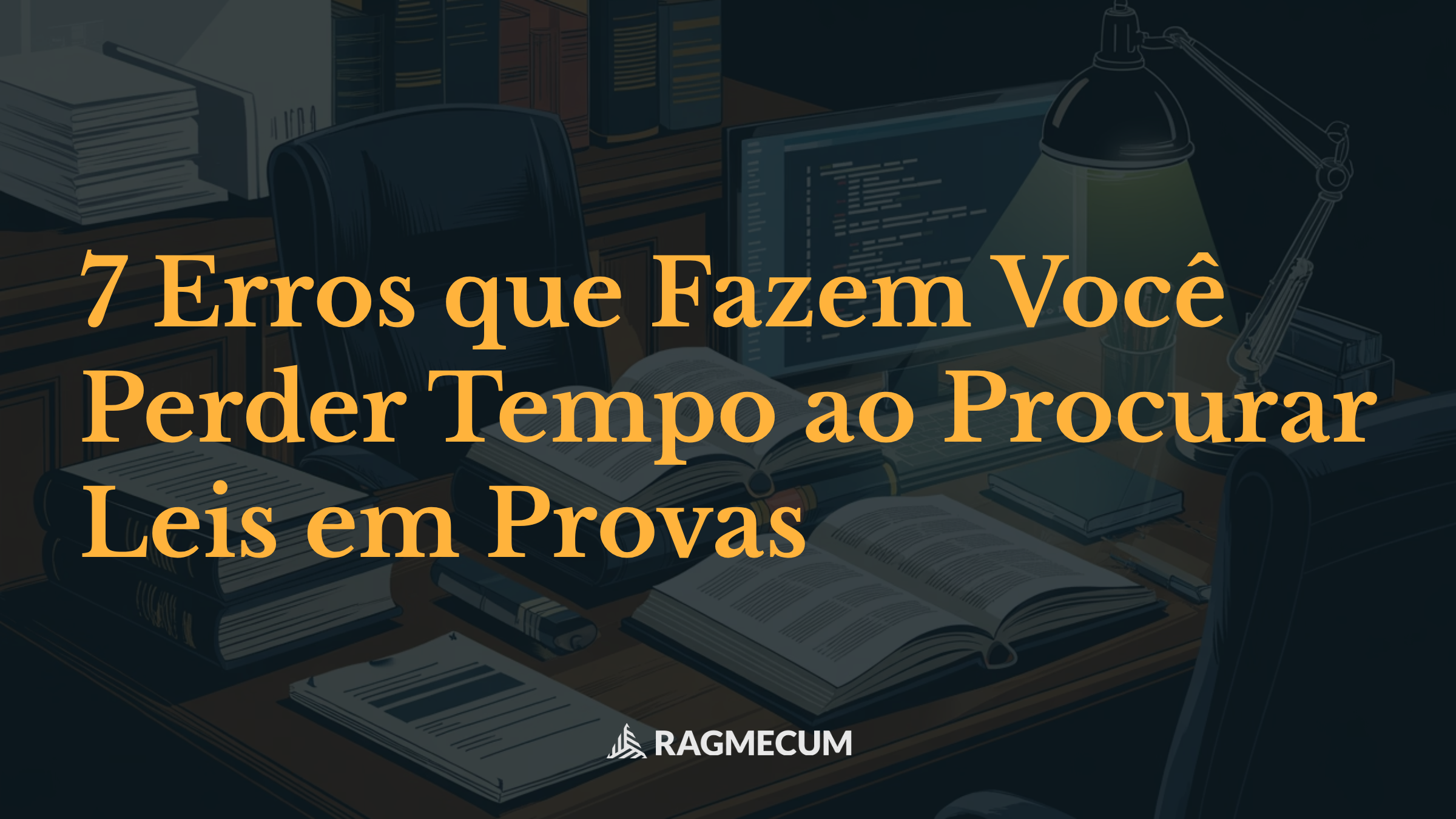 7 Erros que Fazem Você Perder Tempo ao Procurar Leis em Provas
