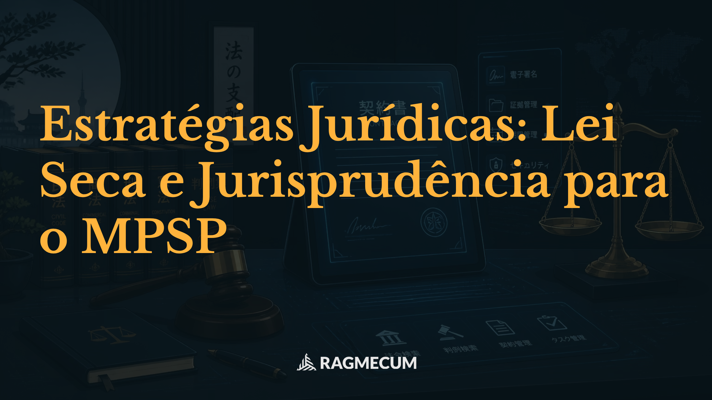 Estratégias Jurídicas: Lei Seca e Jurisprudência para o MPSP