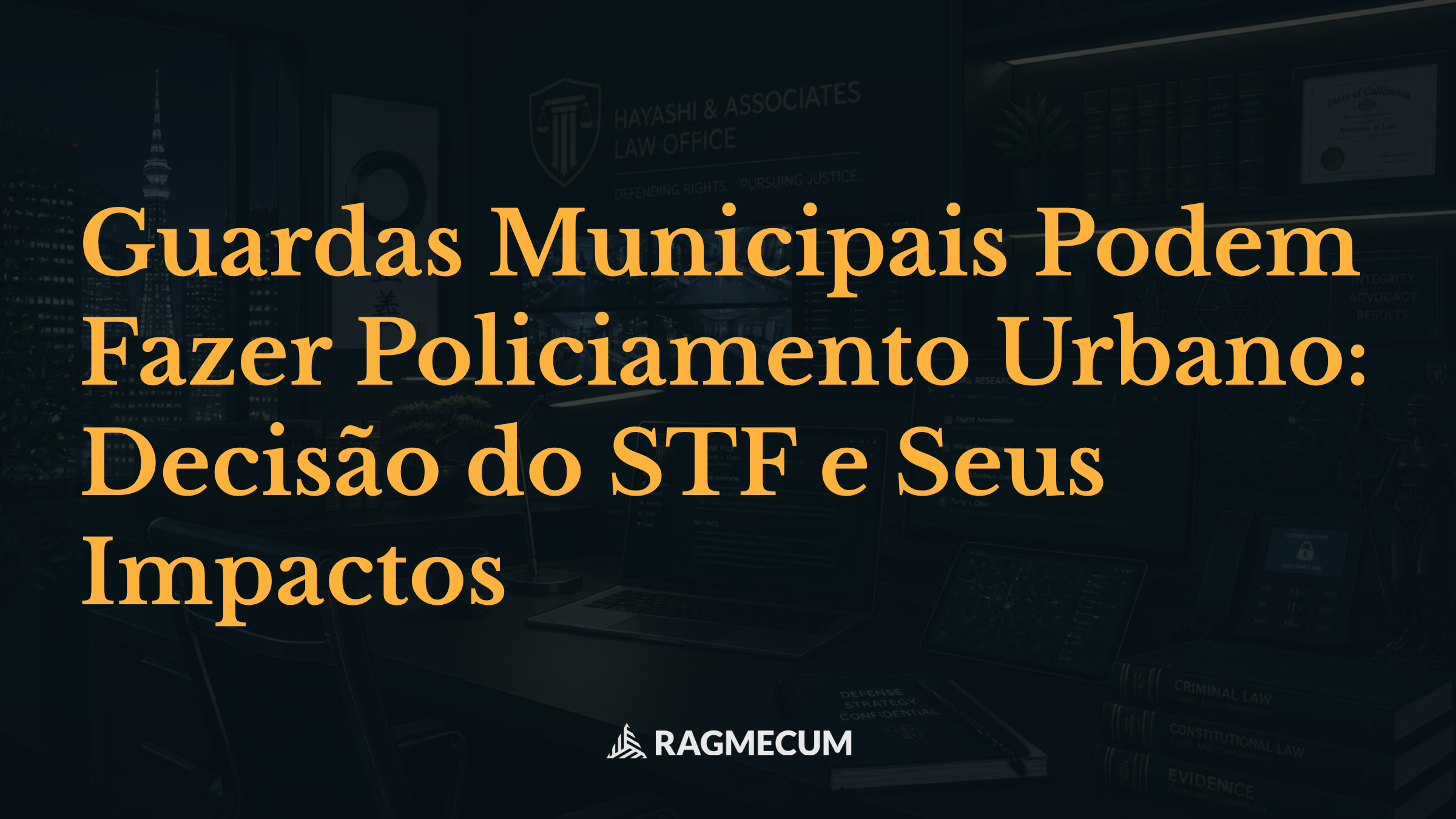 Guardas Municipais Podem Fazer Policiamento Urbano: Decisão do STF e Seus Impactos