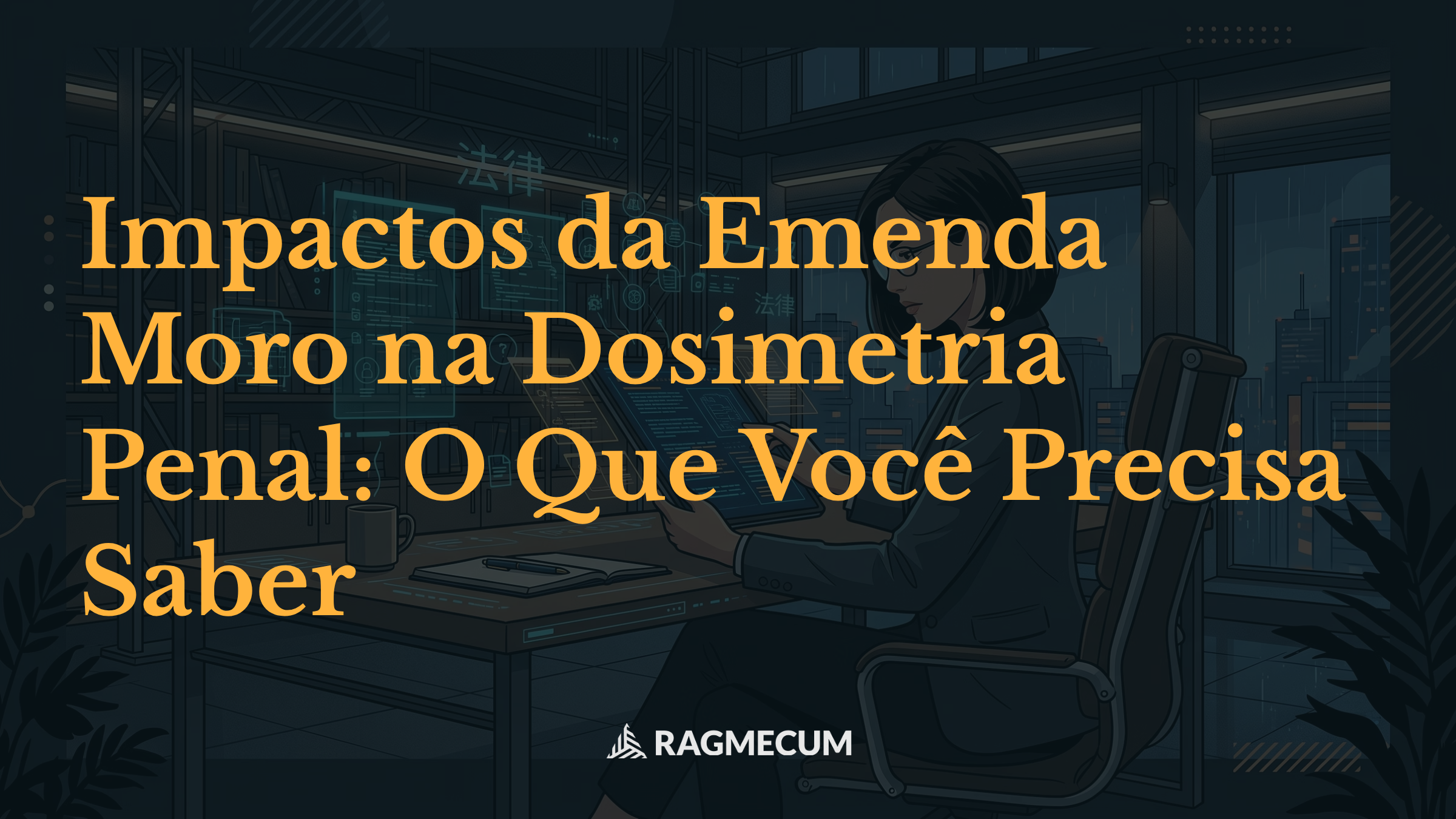 Impactos da Emenda Moro na Dosimetria Penal: O Que Você Precisa Saber