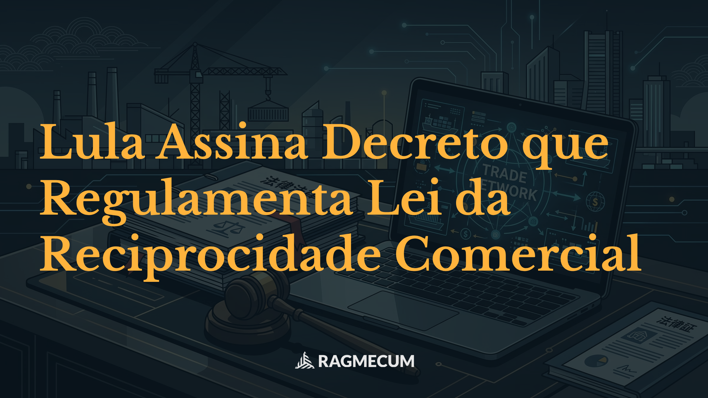 Lula Assina Decreto que Regulamenta Lei da Reciprocidade Comercial