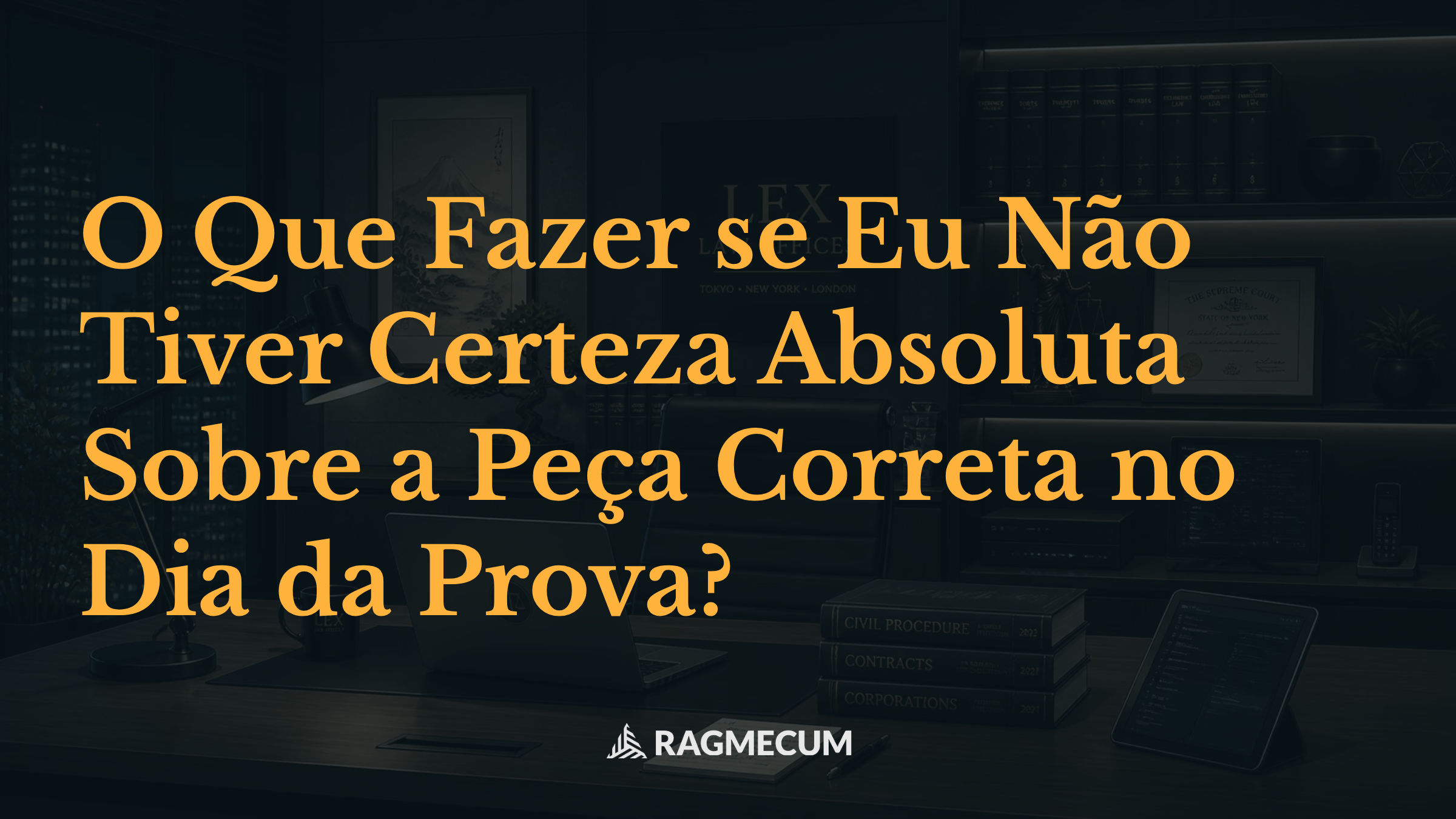 O Que Fazer se Eu Não Tiver Certeza Absoluta Sobre a Peça Correta no Dia da Prova?
