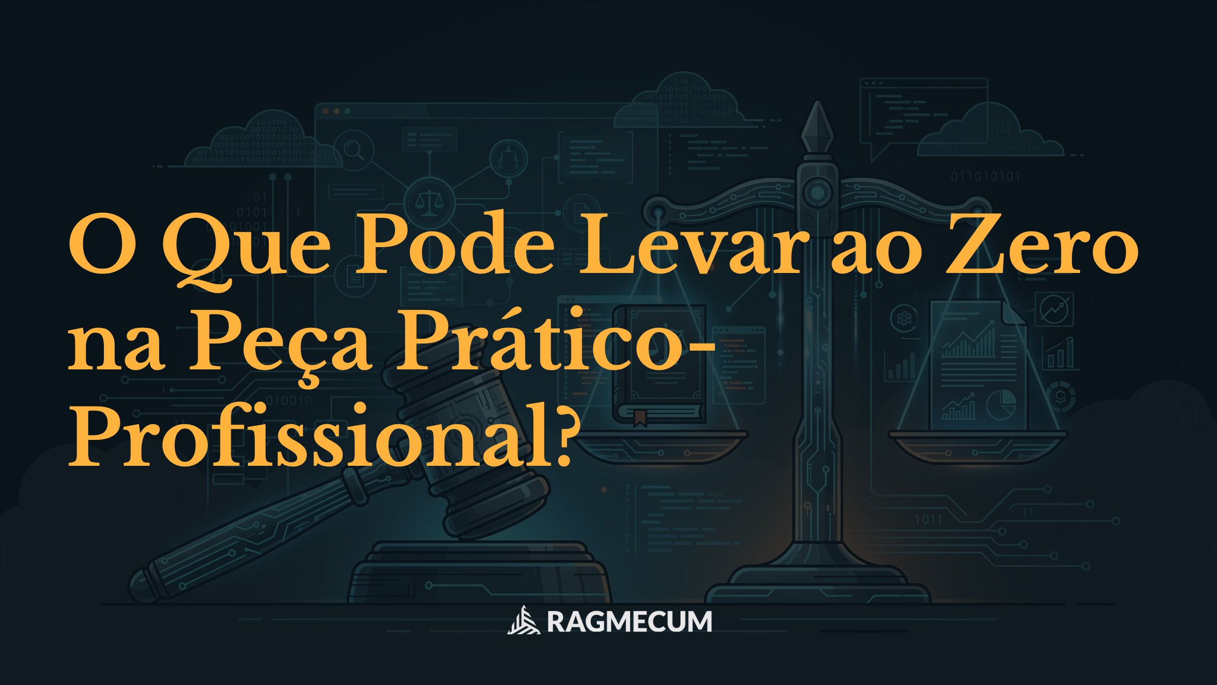 O Que Pode Levar ao Zero na Peça Prático-Profissional?