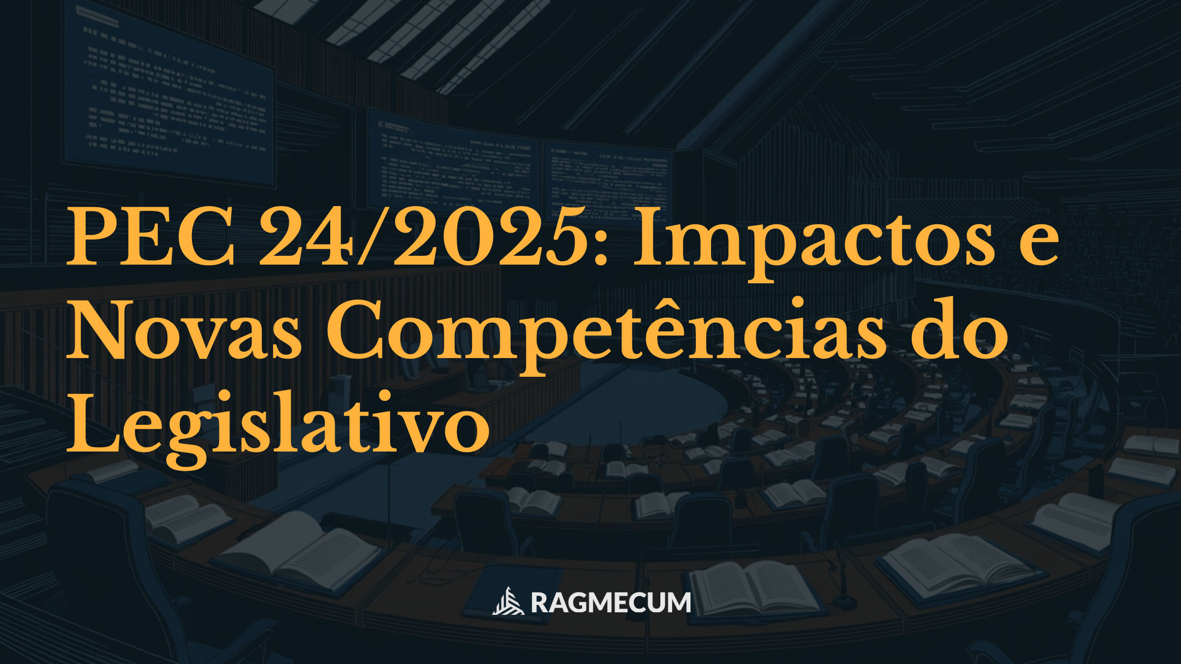 PEC 24/2025: Impactos e Novas Competências do Legislativo