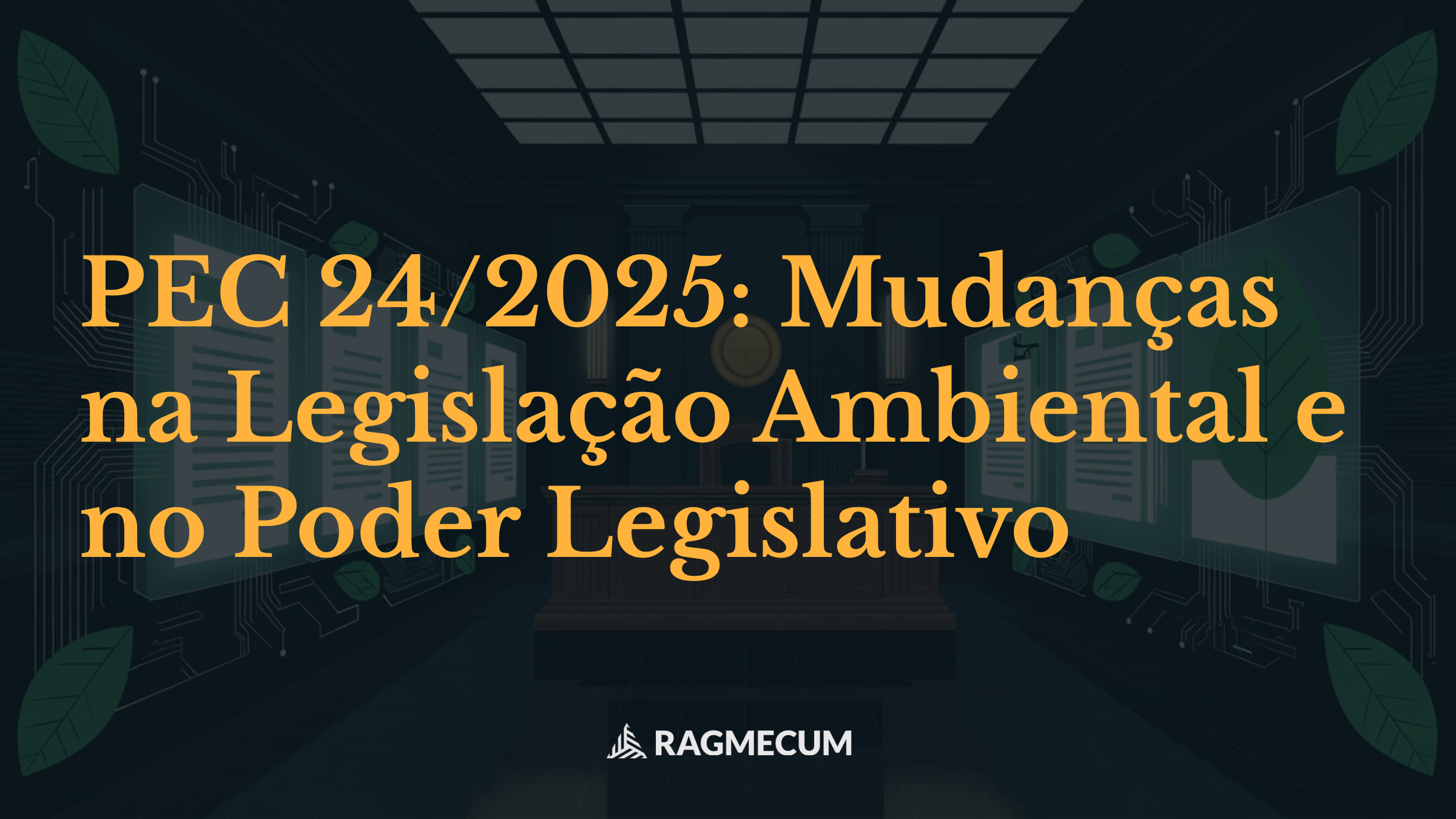 PEC 24/2025: Mudanças na Legislação Ambiental e no Poder Legislativo