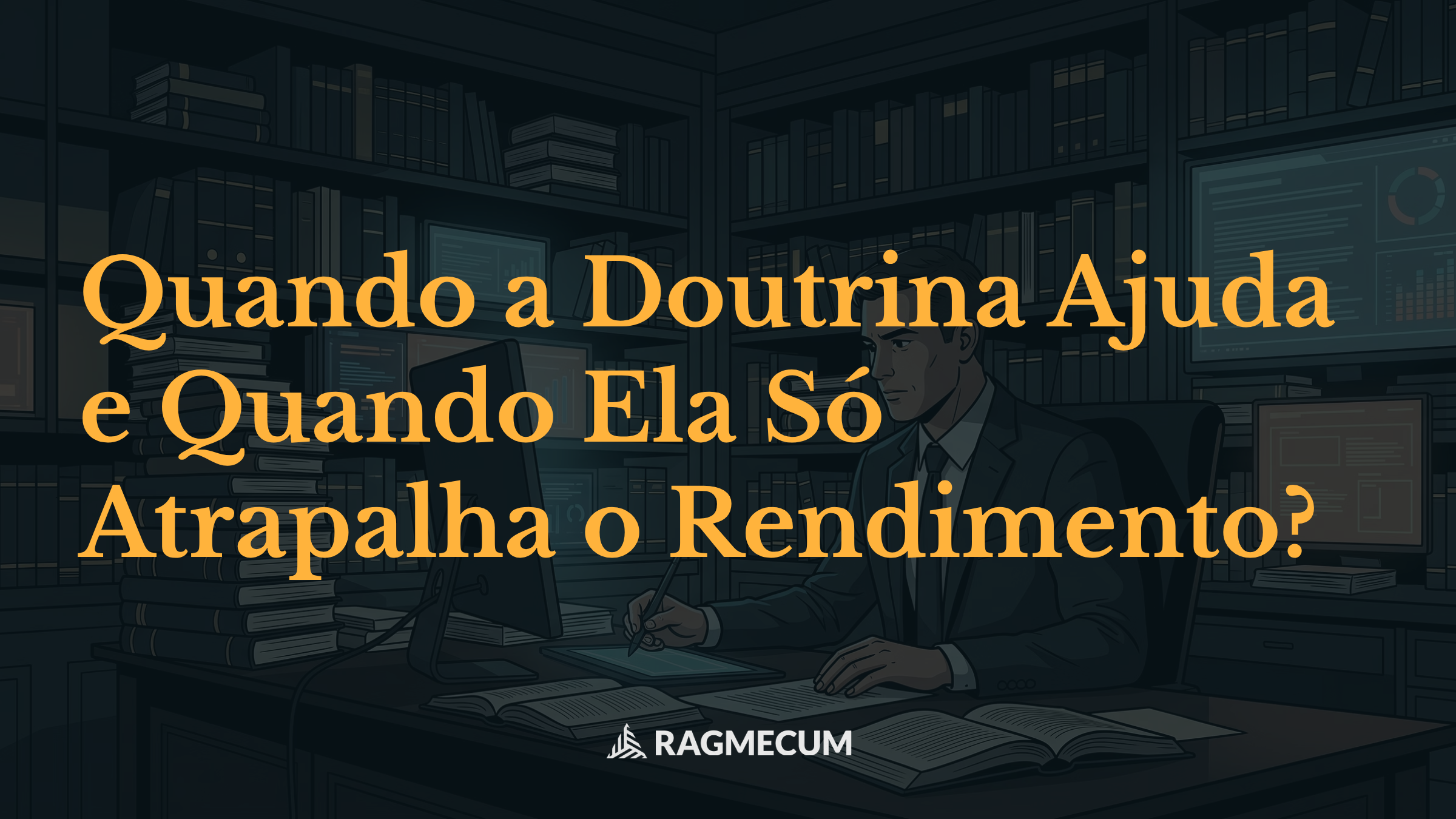 Quando a Doutrina Ajuda e Quando Ela Só Atrapalha o Rendimento?