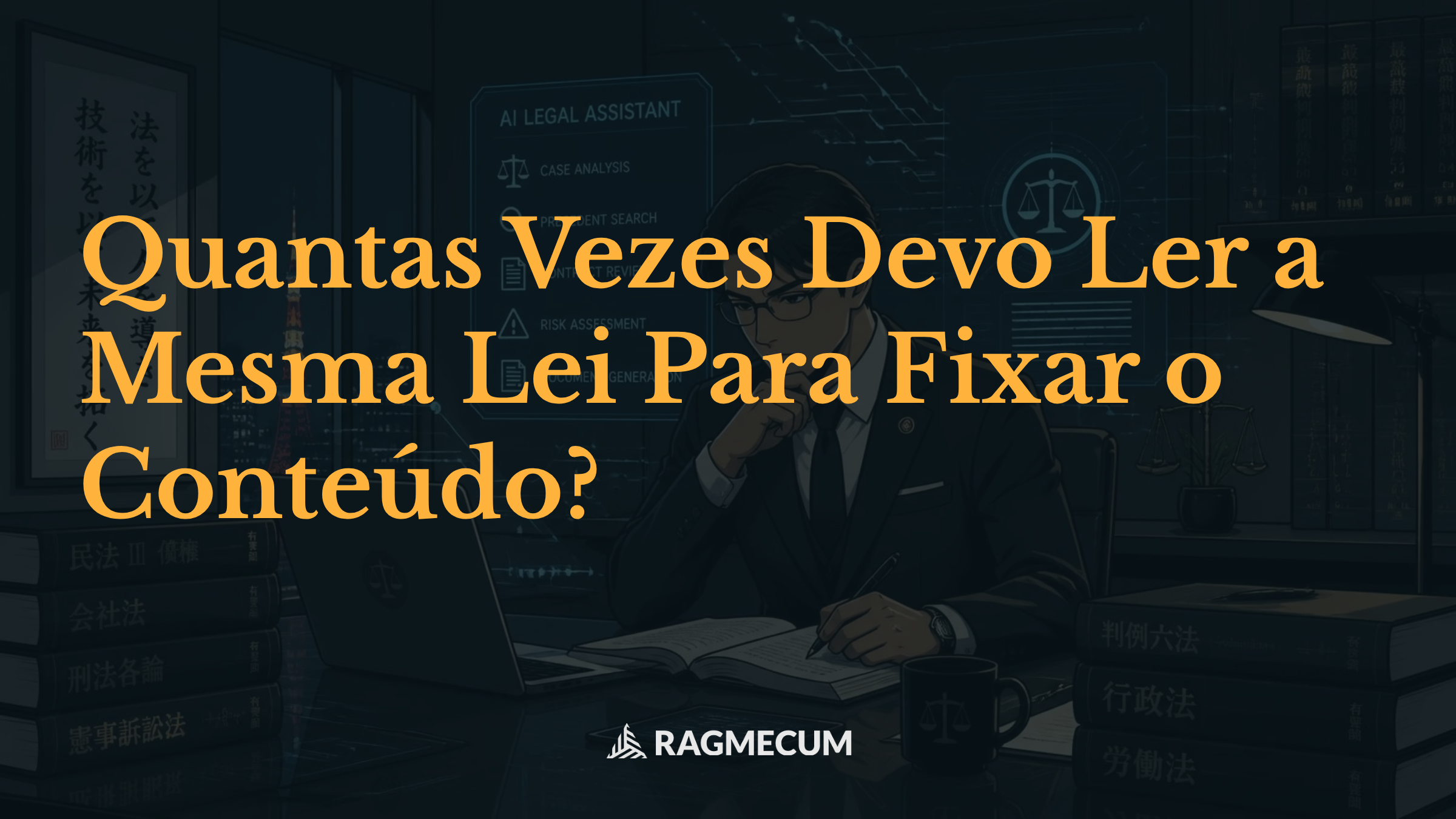 Quantas Vezes Devo Ler a Mesma Lei Para Fixar o Conteúdo?