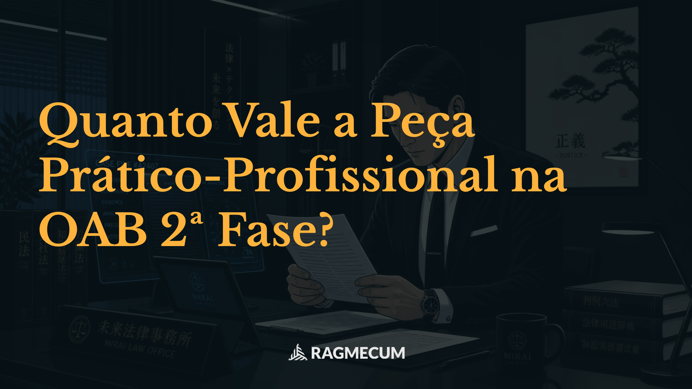 Quanto Vale a Peça Prático-Profissional na OAB 2ª Fase?