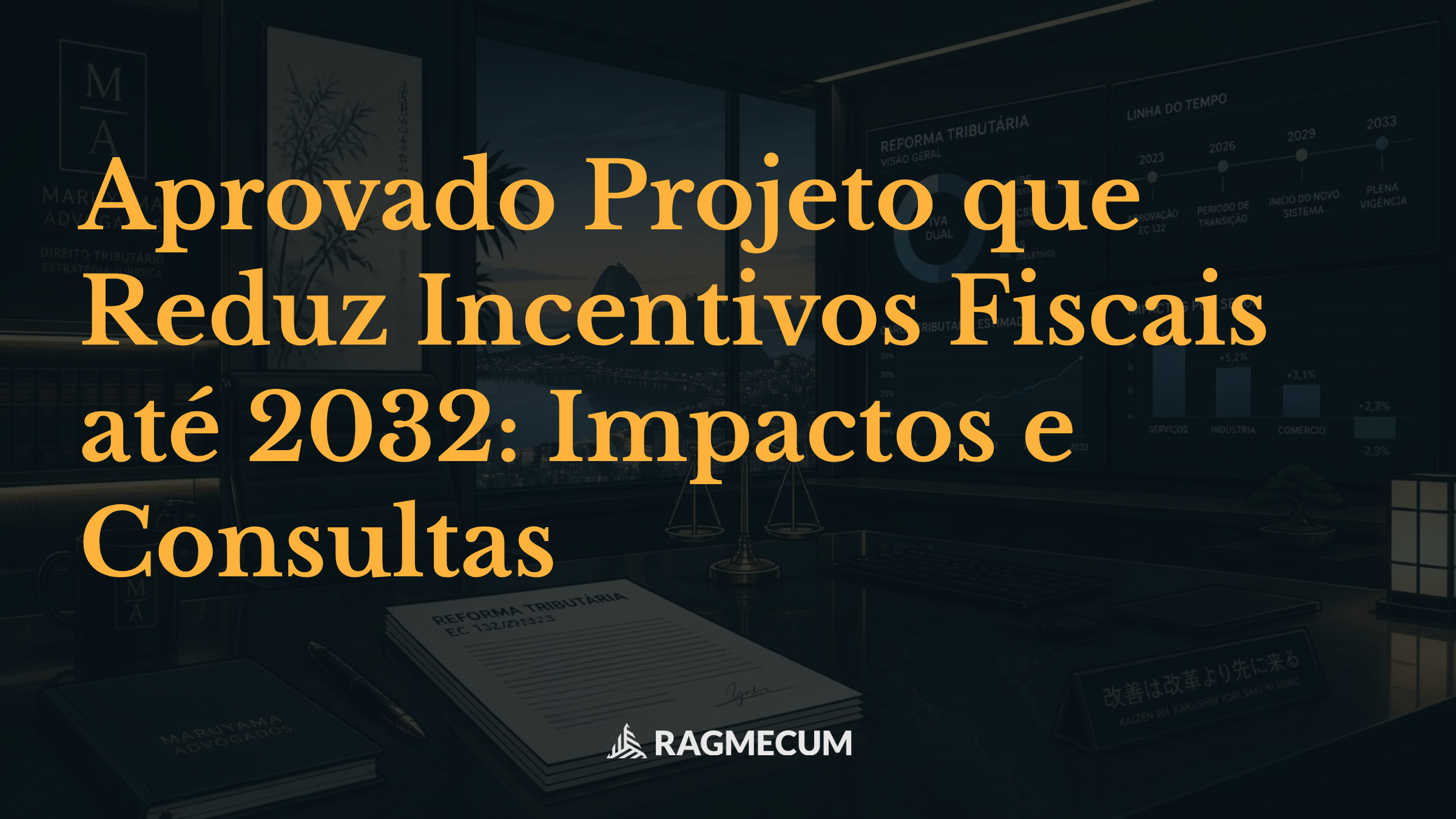 Aprovado Projeto que Reduz Incentivos Fiscais até 2032: Impactos e Consultas