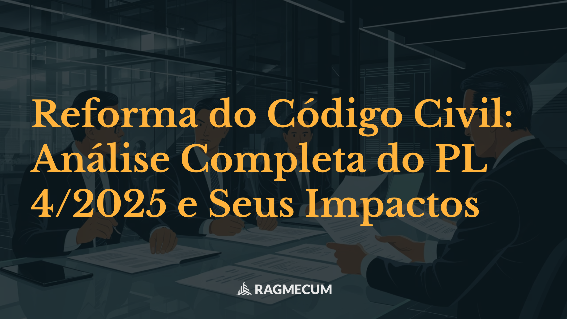 Reforma do Código Civil: Análise Completa do PL 4/2025 e Seus Impactos