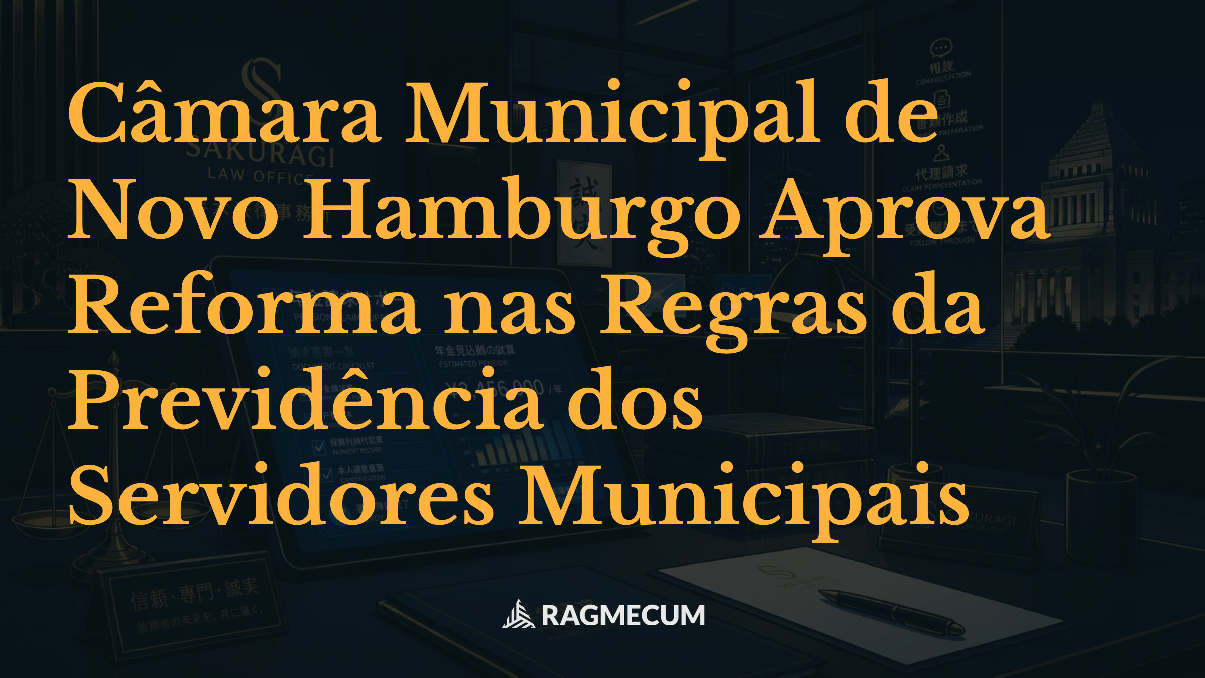 Câmara Municipal de Novo Hamburgo Aprova Reforma nas Regras da Previdência dos Servidores Municipais