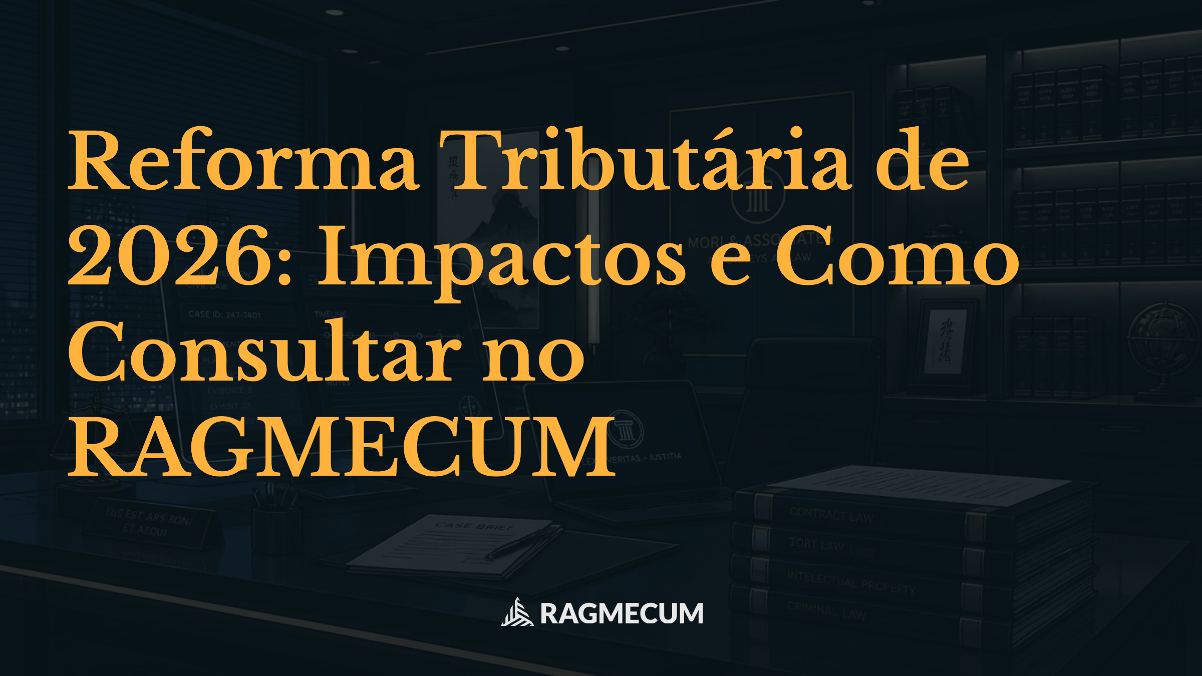 Reforma Tributária de 2026: Impactos e Como Consultar no RAGMECUM