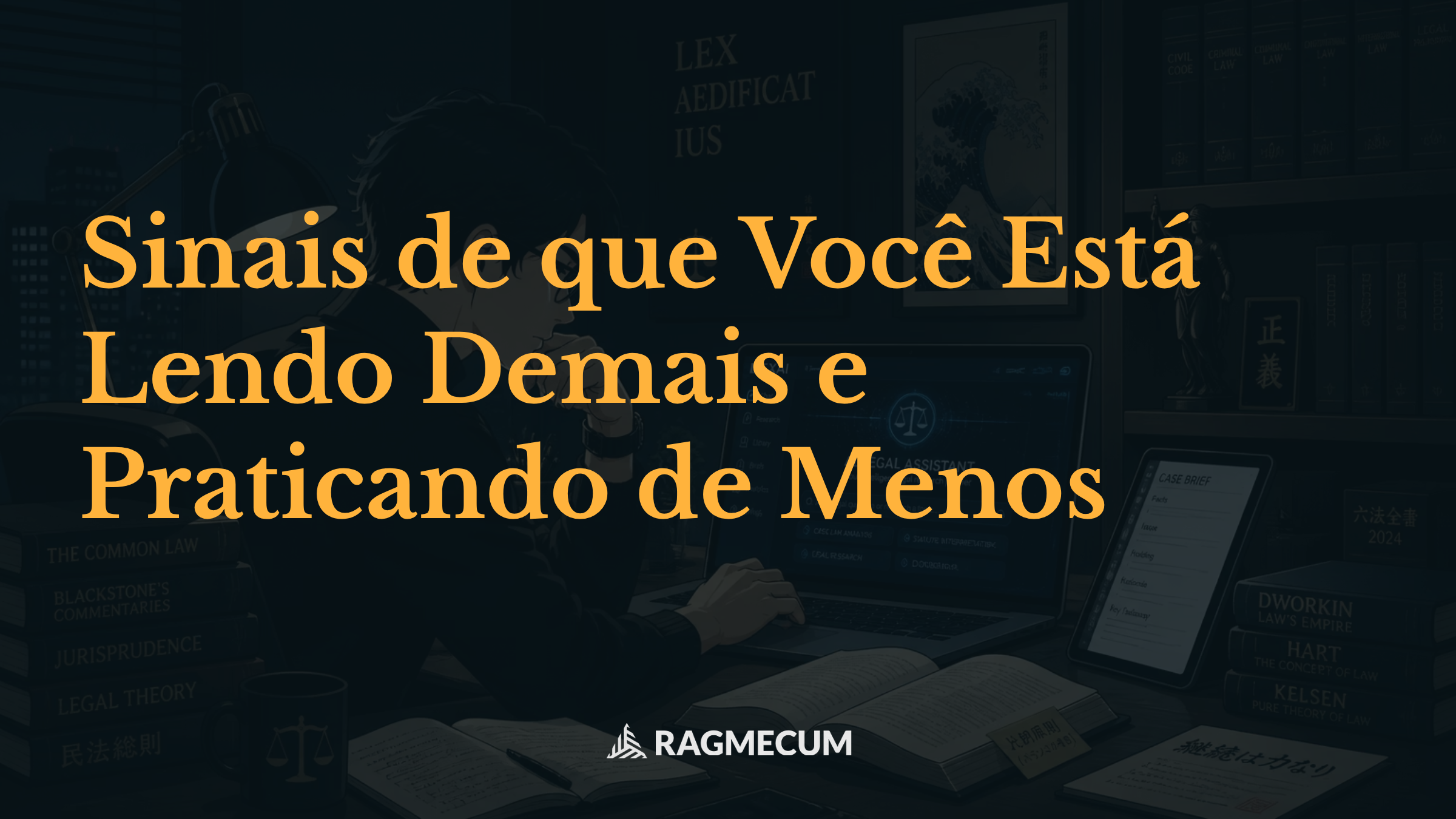 Sinais de que Você Está Lendo Demais e Praticando de Menos