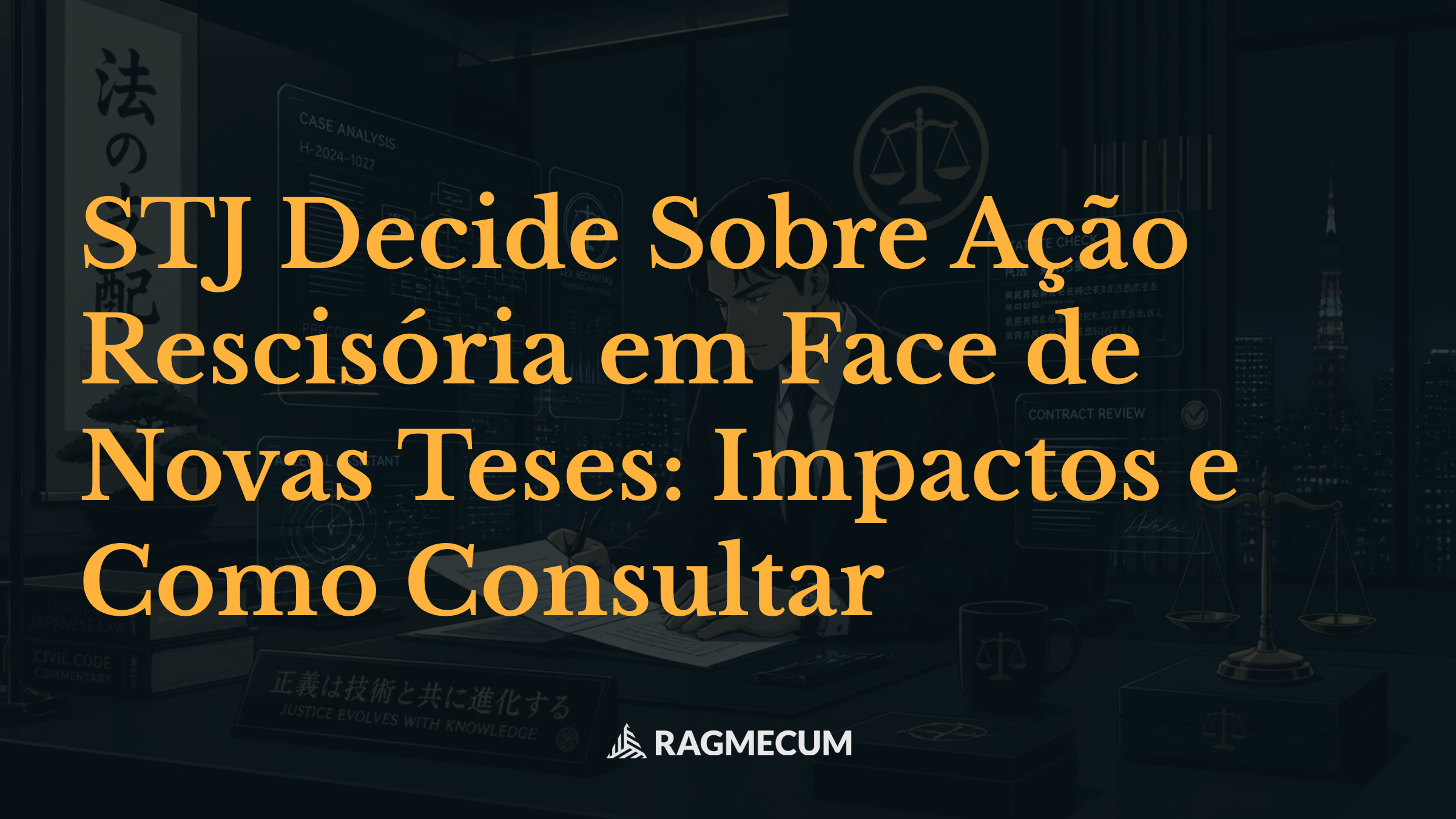 STJ Decide Sobre Ação Rescisória em Face de Novas Teses: Impactos e Como Consultar