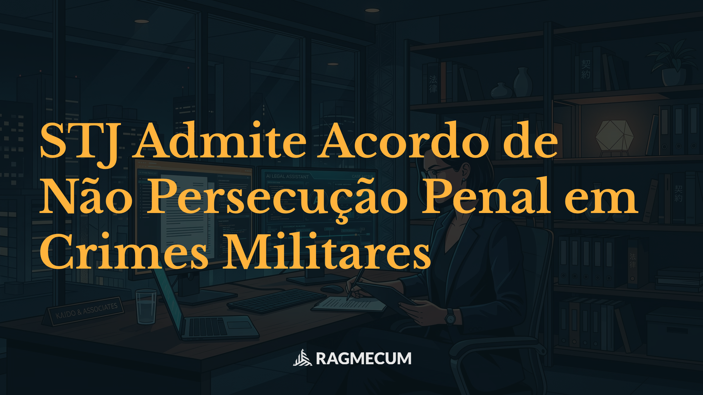 STJ Admite Acordo de Não Persecução Penal em Crimes Militares